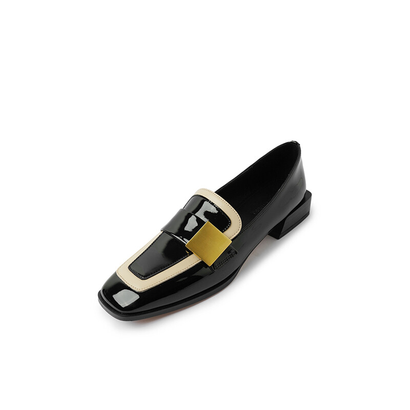 

Лоферы женские Amazing Cure, цвет Black patent cow leather