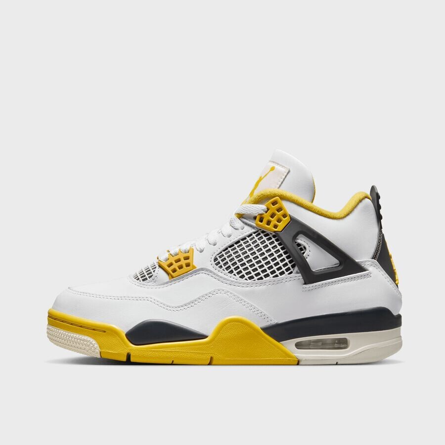 

Кроссовки WMNS Air Jordan 4 Retro JORDAN, цвет white/coconut milk/vivid sulfu