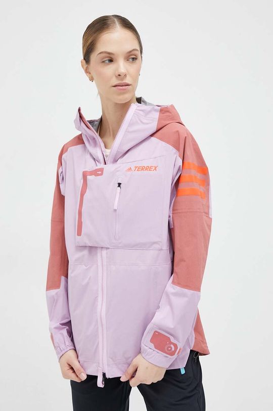 Уличная куртка Xploric adidas, розовый