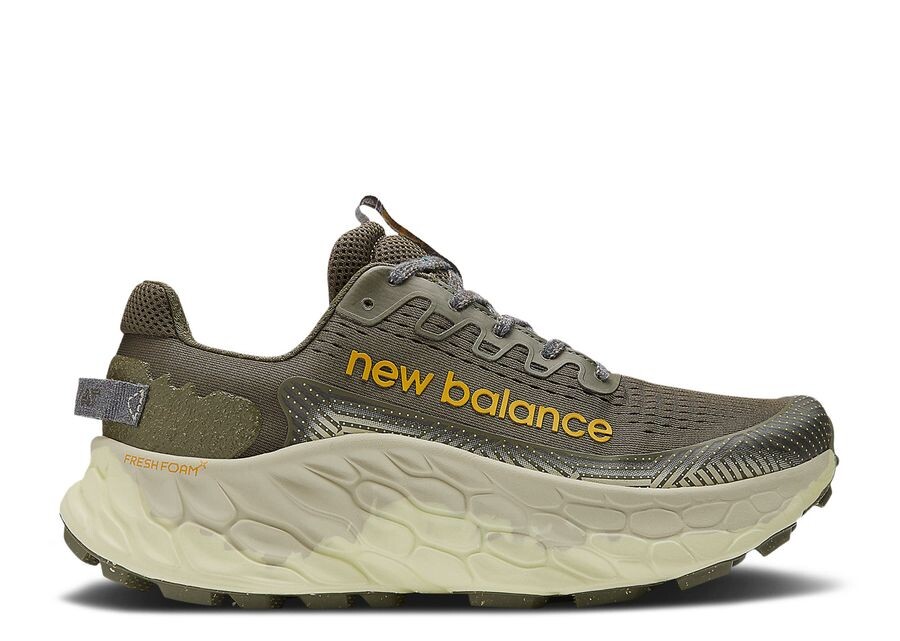 

Кроссовки New Balance New Balance Fresh Foam X More Trail V3 2E Wide 'Dark Camo', зеленый, Серый