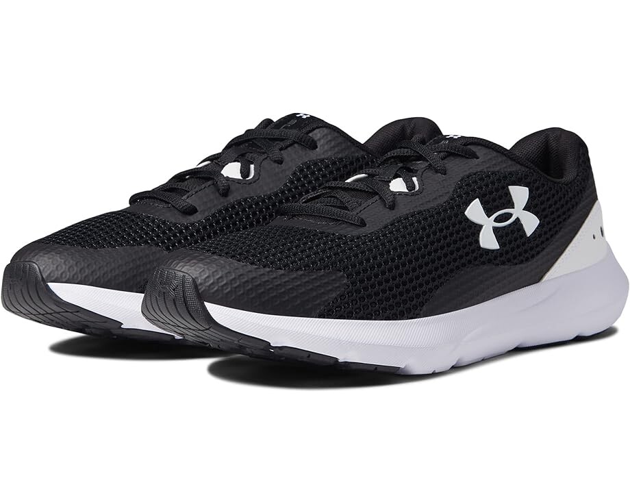 

Кроссовки Under Armour Surge 3, цвет Black/White/White