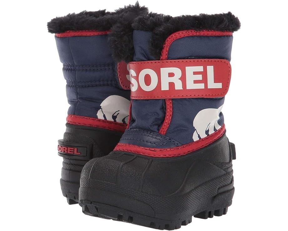 

Ботинки Sorel Snow Commander, цвет Nocturnal/Sail Red