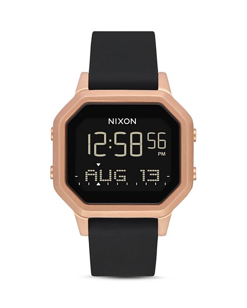 Часы Siren SS, 33 мм x 36 мм Nixon, цвет Black цена и фото