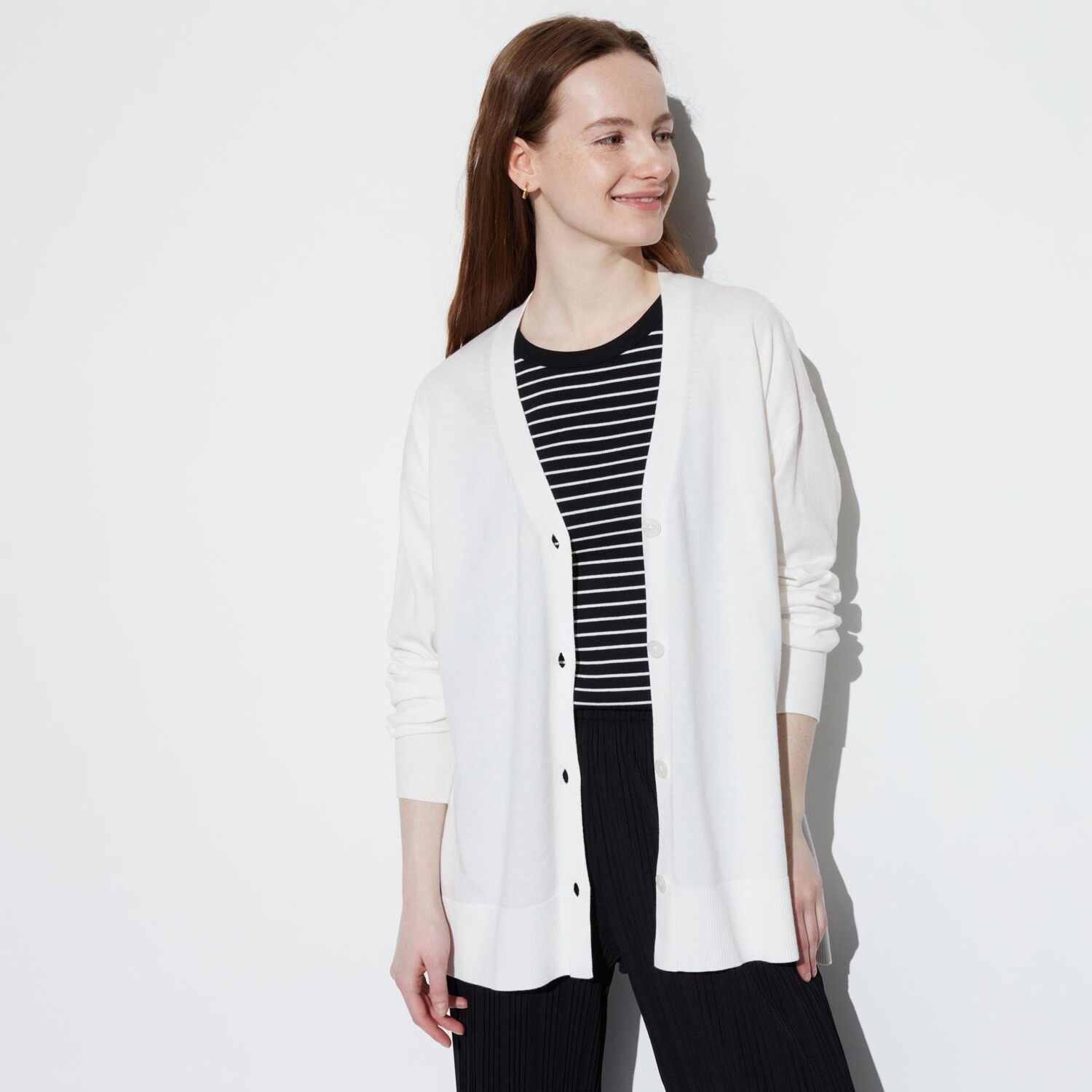 

Кардиган Uniqlo женский, молочный