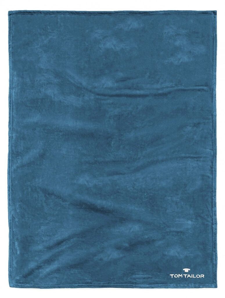 

Одеяло Tom Tailor 150 x 200 см, супермягкое одеяло из микрофибры, цвет: бирюзовый