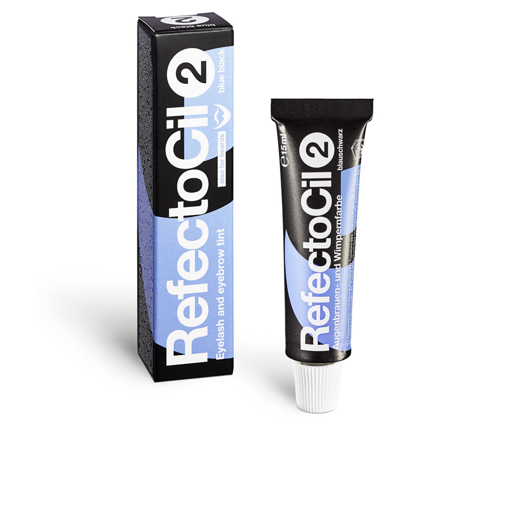 Краски для бровей Eyelash and eyebrow tint Refectocil, 15 мл, 2-blue black цена и фото
