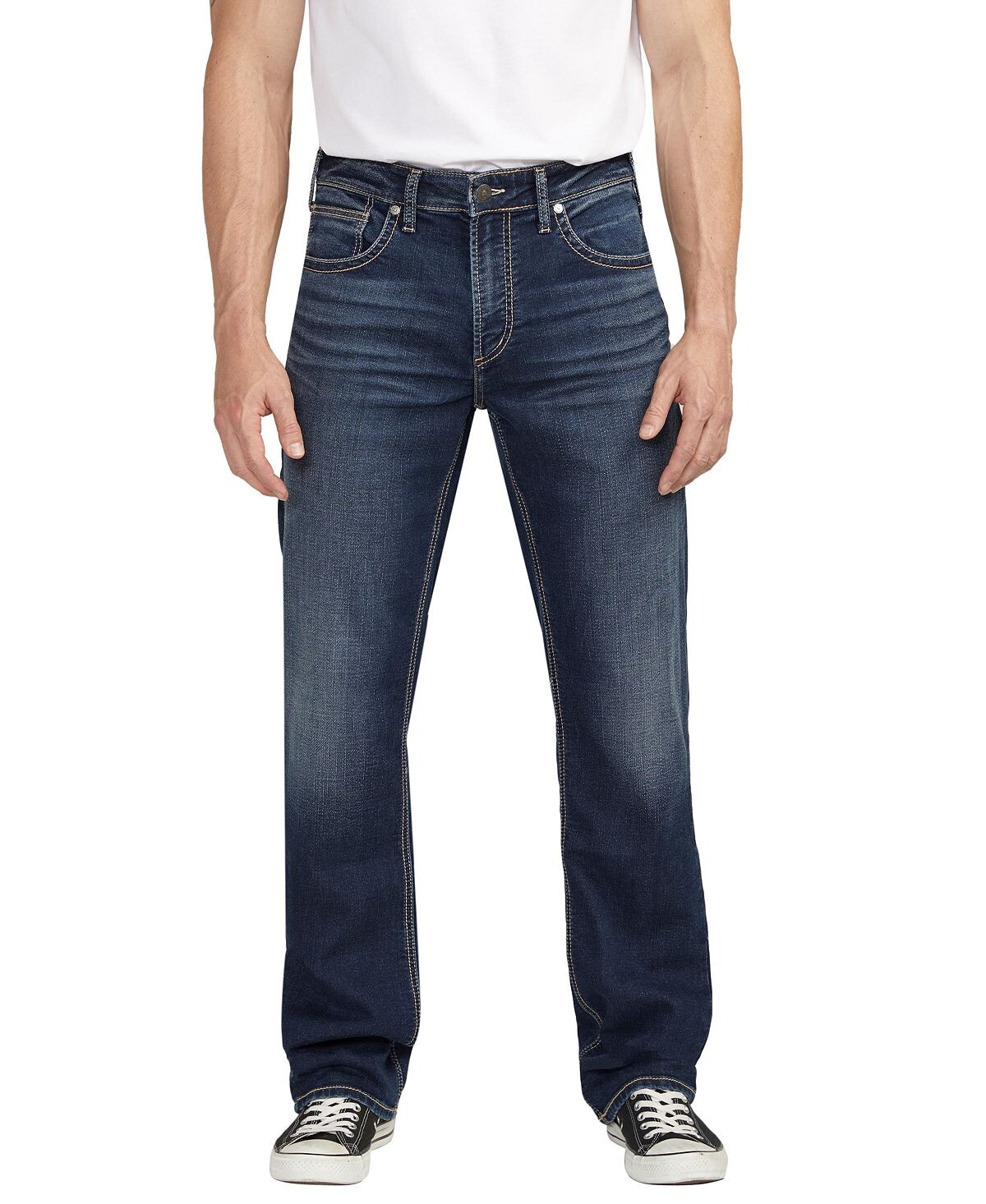 

Мужские джинсы прямого кроя классического кроя Grayson Silver Jeans Co.