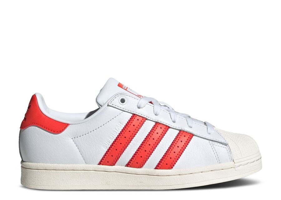 

Кроссовки adidas Wmns Superstar, цвет White Bright Red