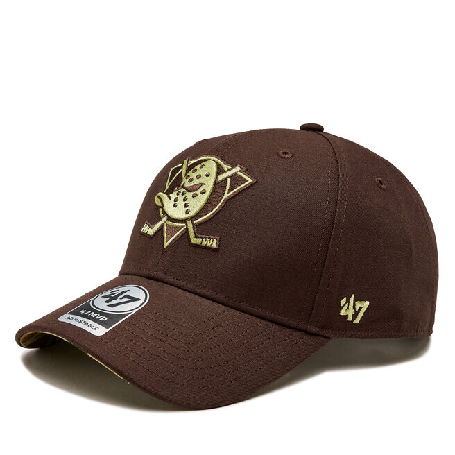 

Бейсболка 47 Brand NHLAnaheim Ducks, коричневый