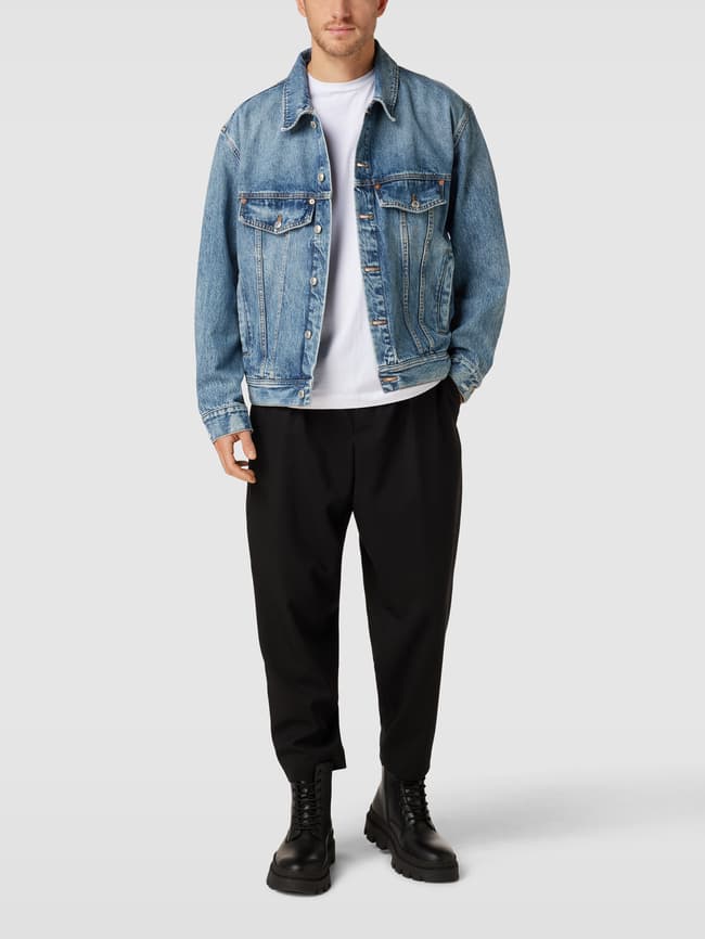 Джинсовая куртка с отложным воротником модель MAJID Drykorn, джинс