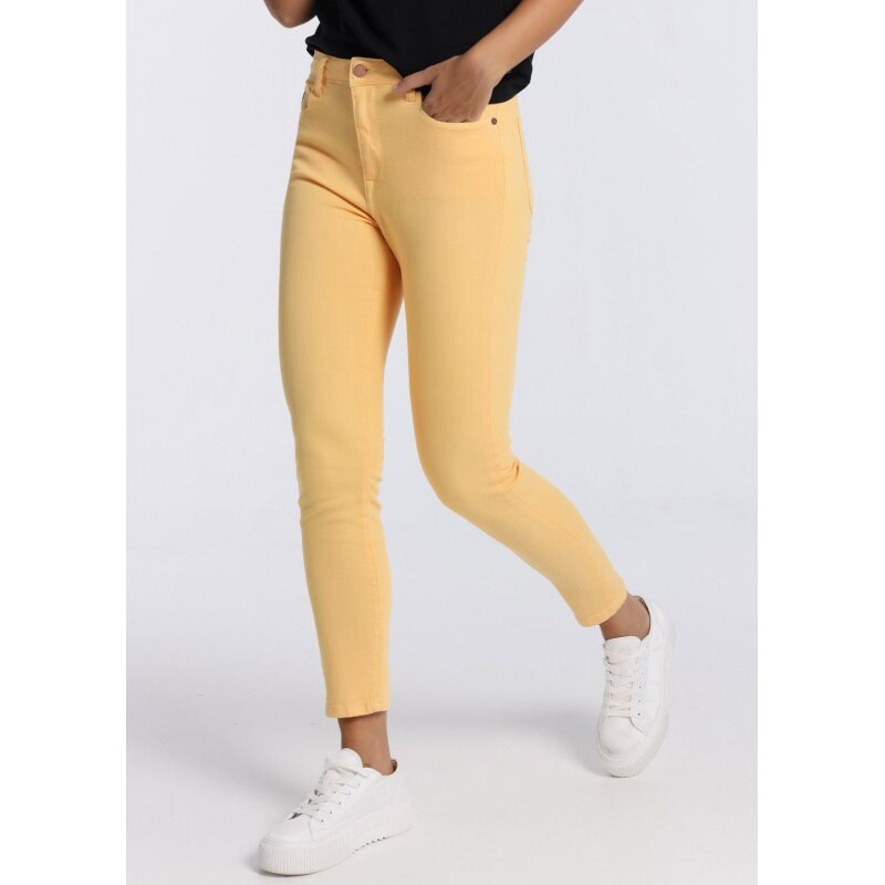 

Брюки Lois Jeans 133200-20108-2338 Skinny Ankle High Waist, желтый