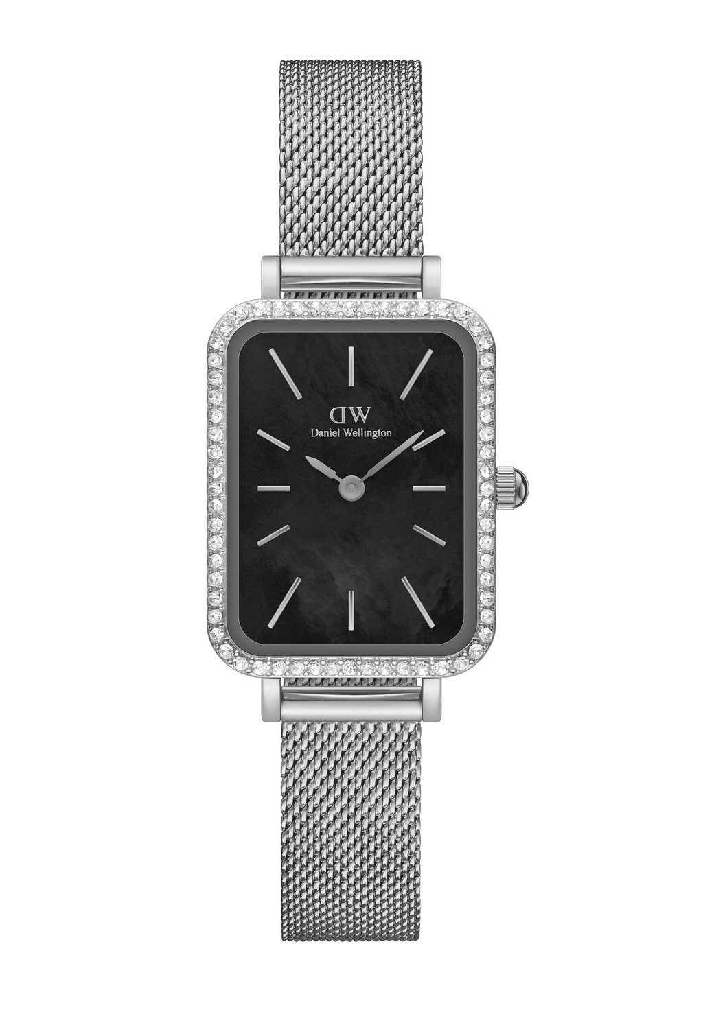 

Часы Швабра QUADRO LUMINE BEZEL Daniel Wellington, цвет silver-coloured