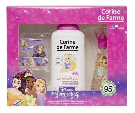 Подарочный набор для девочки, Принцесса, 4 шт. Corine De Farme Disney