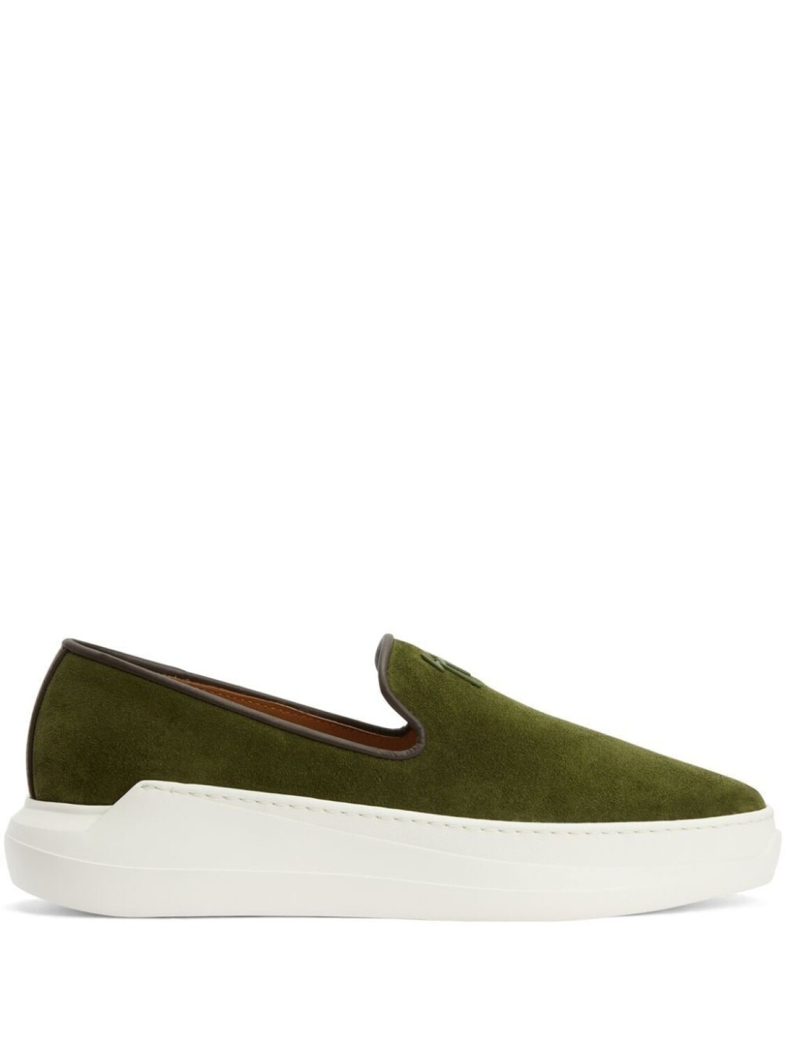 

Giuseppe Zanotti слипоны Conley Zip, зеленый