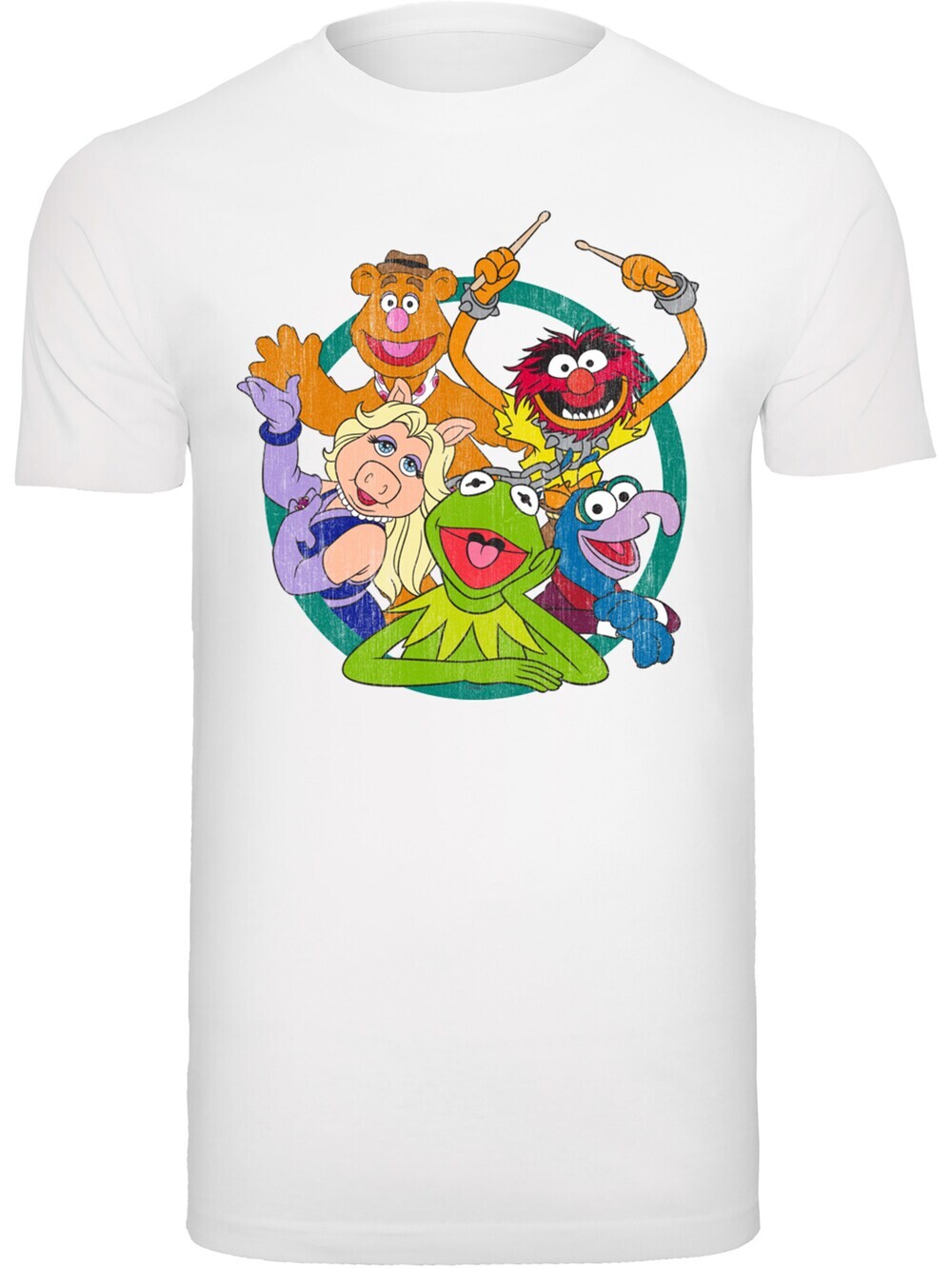 

Футболка F4Nt4Stic Disney The Muppets Group Circle, белый