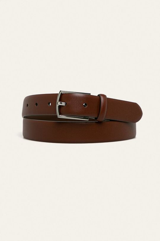 

Ремень кожаный 405789129002 Polo Ralph Lauren, коричневый