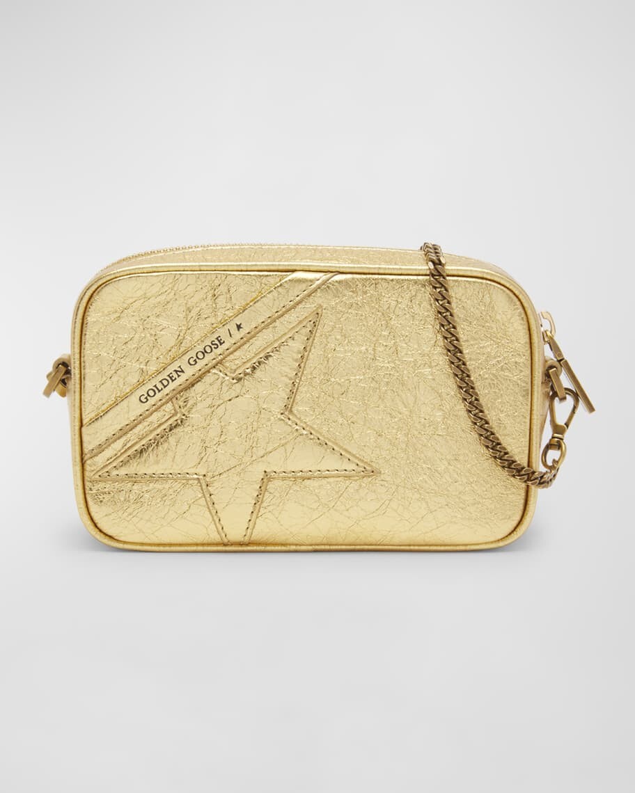 

Сумка через плечо Mini Star с металлической цепочкой для фотоаппарата Golden Goose