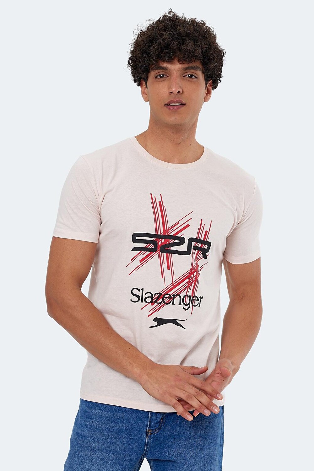 

KASUR Мужская футболка Пудра SLAZENGER