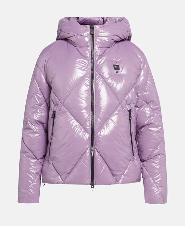 

Пуховик Blauer USA, фиолетовый
