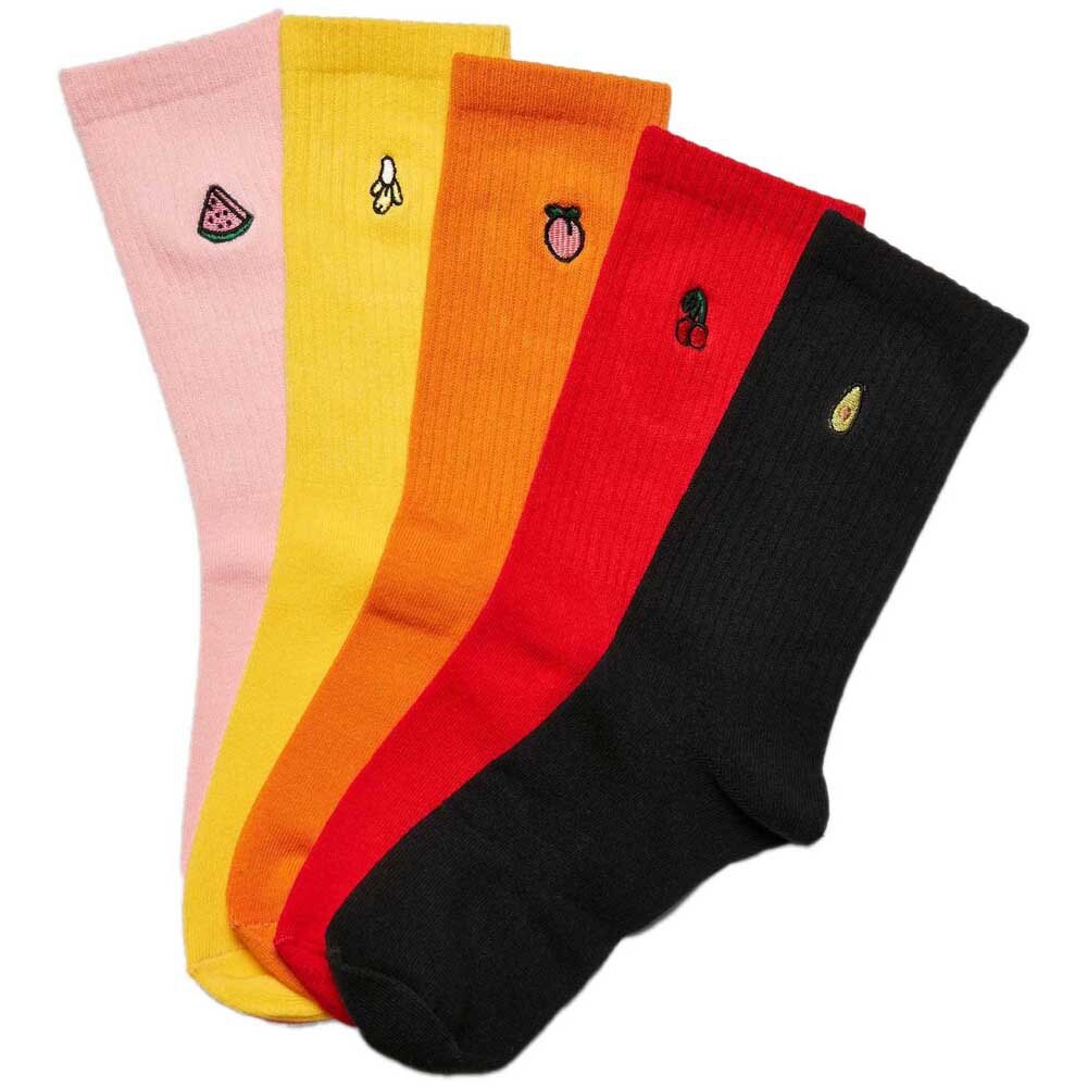 

Носки Urban Classics Fruit Embroidery long, разноцветный, Черный