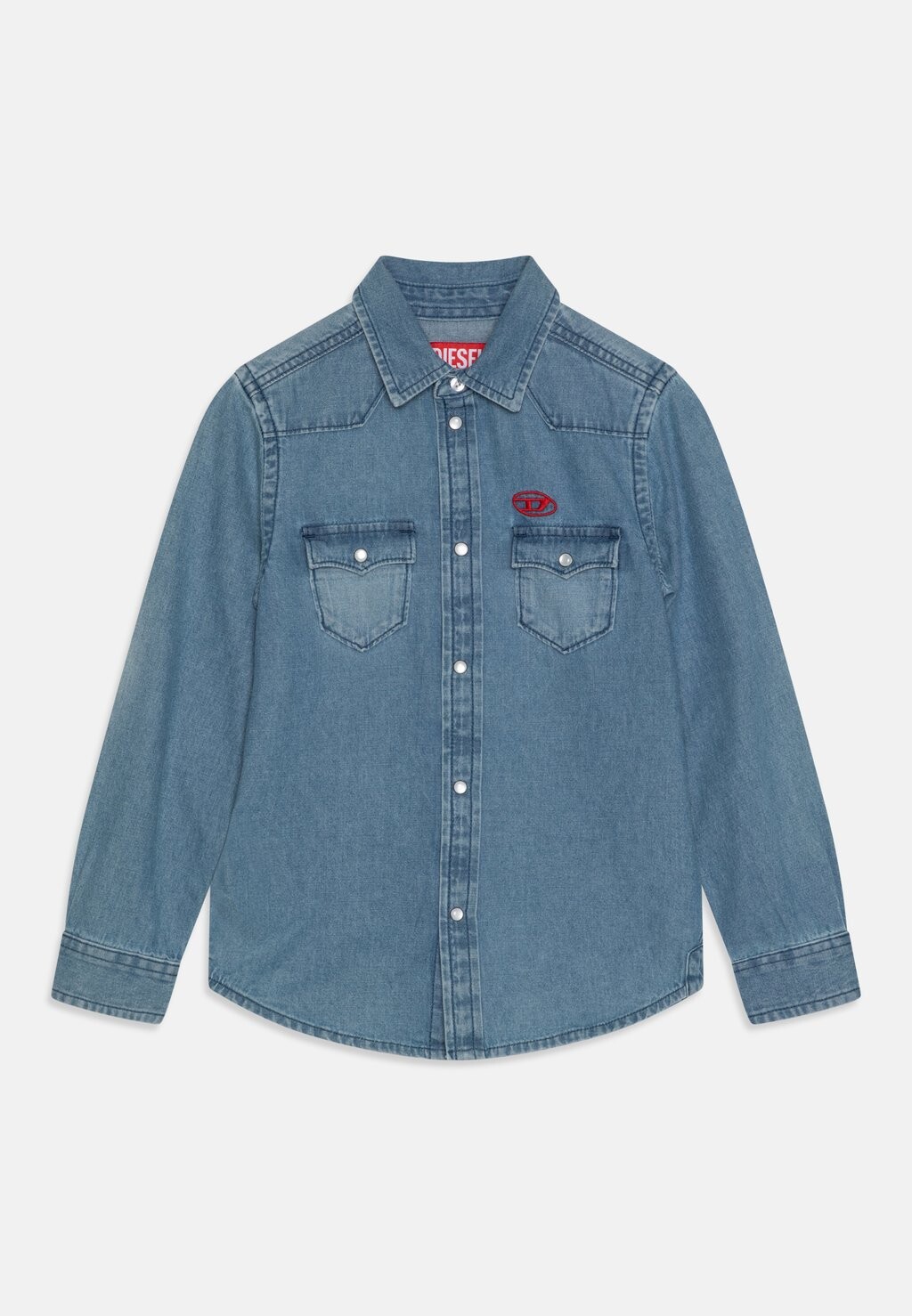 

Рубашка Ceko Unisex Diesel, цвет blue denim