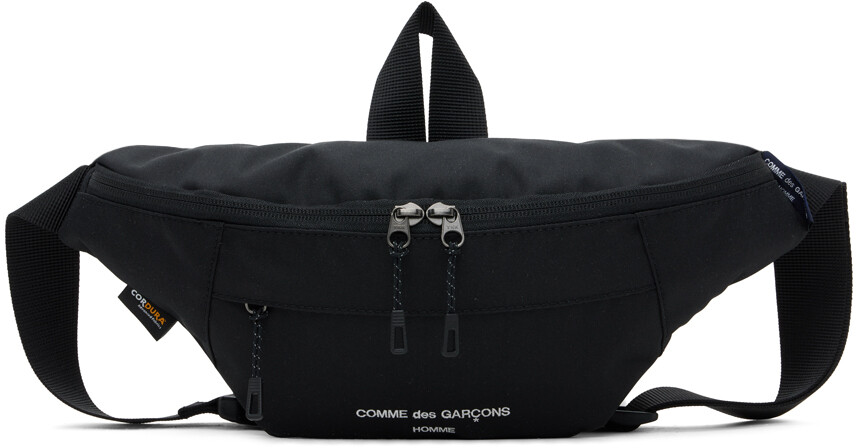 

Черная сумка с вышивкой Comme Des Garcons