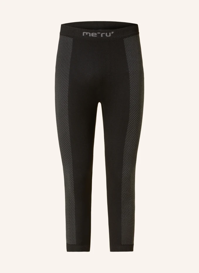 Функциональные брюки-белье anvik с укороченной длиной штанин Me°Ru', черный фото