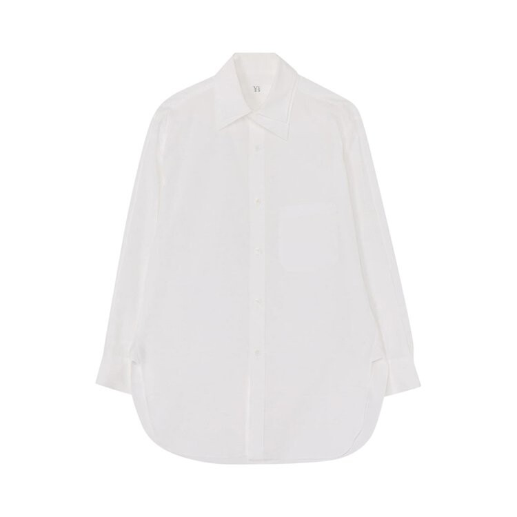 

Рубашка Y's Broadcloth Double Collar 'White', белый