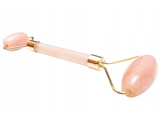 

Ролик для массажа лица из розового кварца. Clavier, Gua Sha Roller