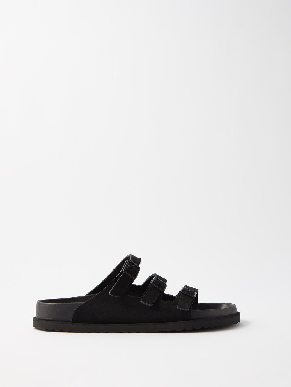 

Замшевые сандалии «флорида» Birkenstock, черный