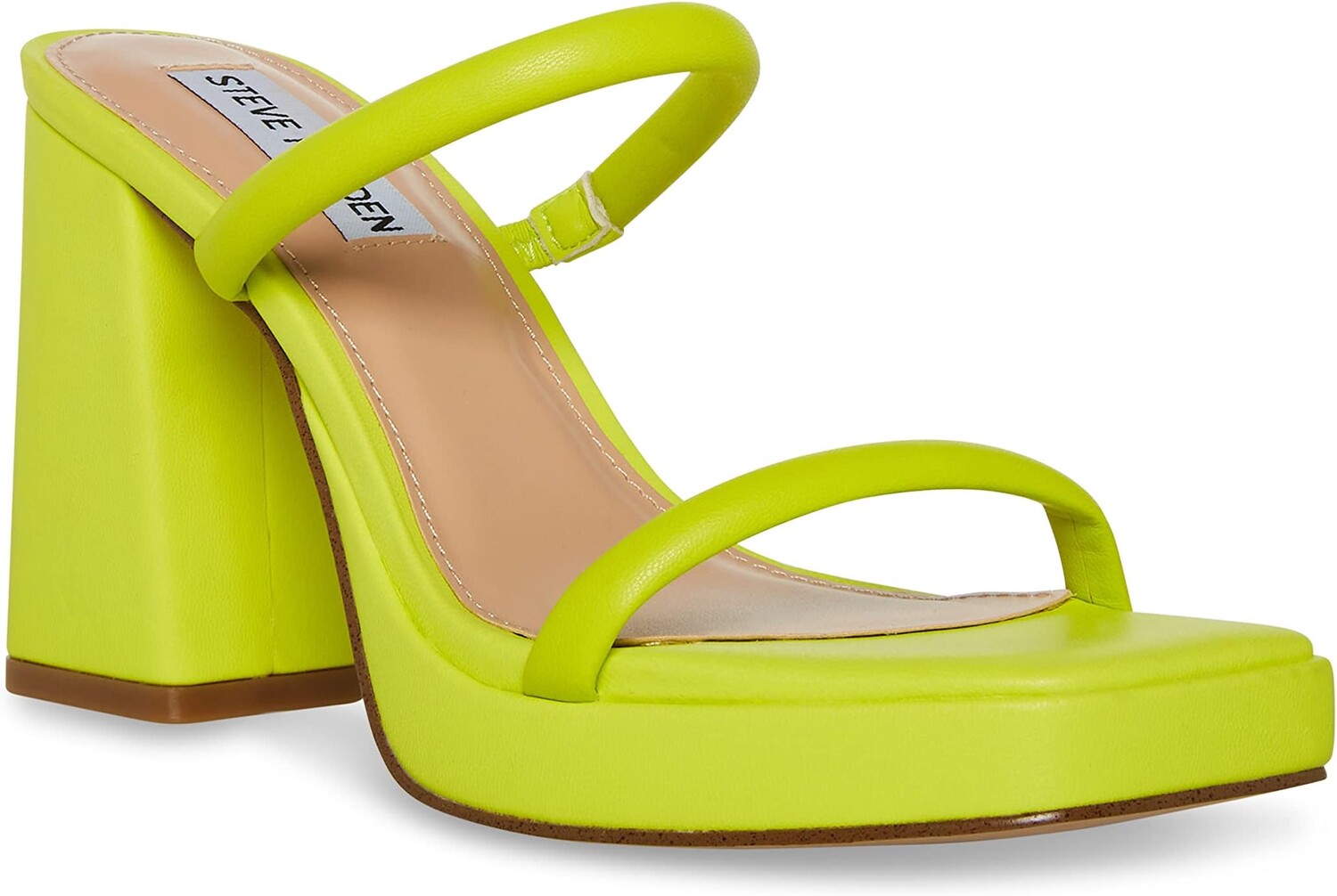 

Босоножки Polly Heeled Sandal Steve Madden, цвет Citron