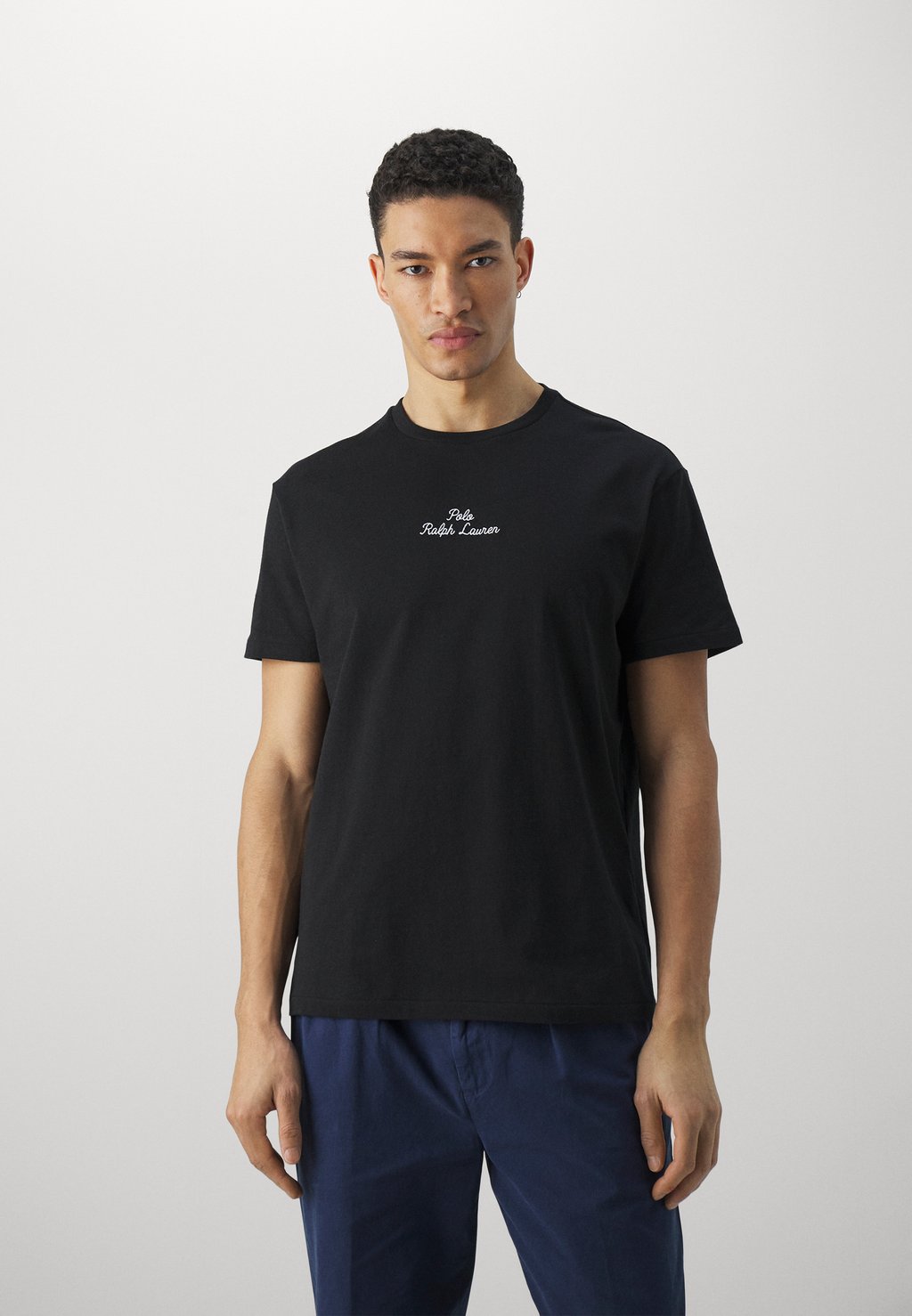 Базовая футболка Short Sleeve Polo Ralph Lauren, черный базовая футболка short sleeve polo ralph lauren цвет beach royal