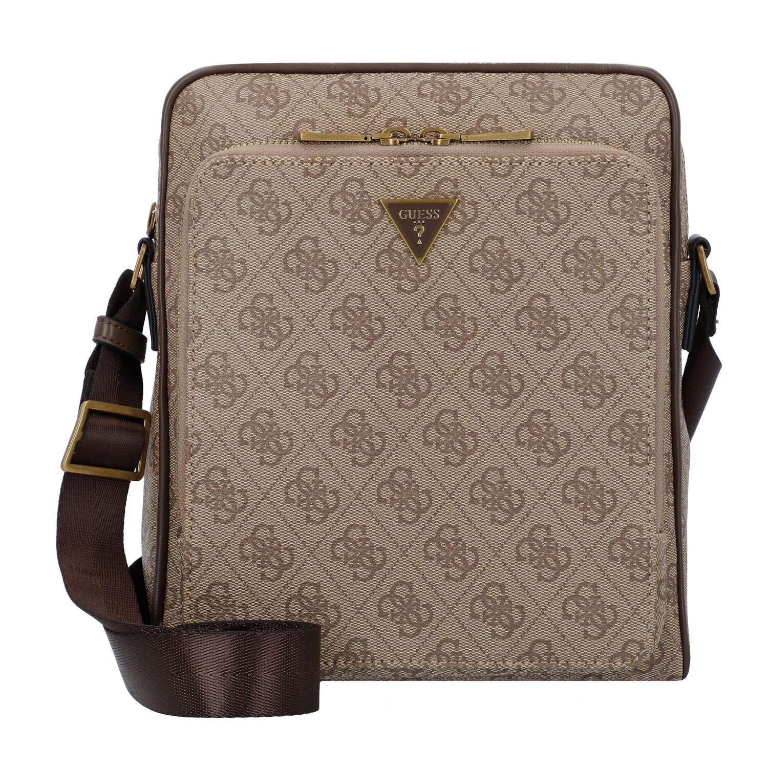 

Сумка через плечо Guess Milano 22 cm, бежевый