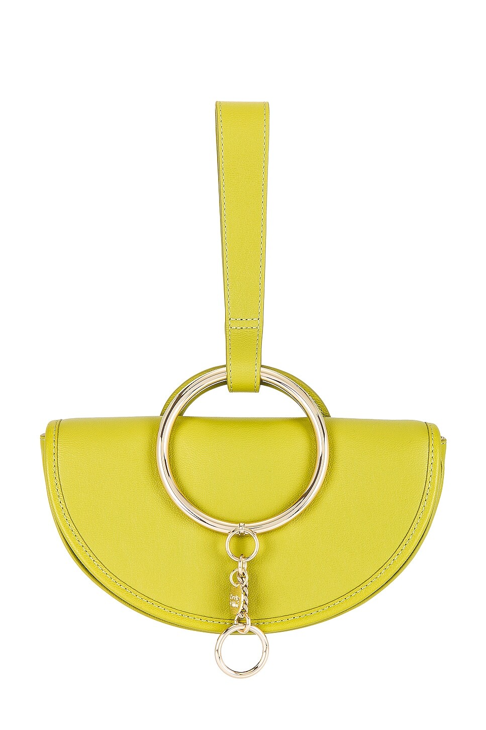 

Сумка See By Chloe Mara Half Moon, цвет Light Olive