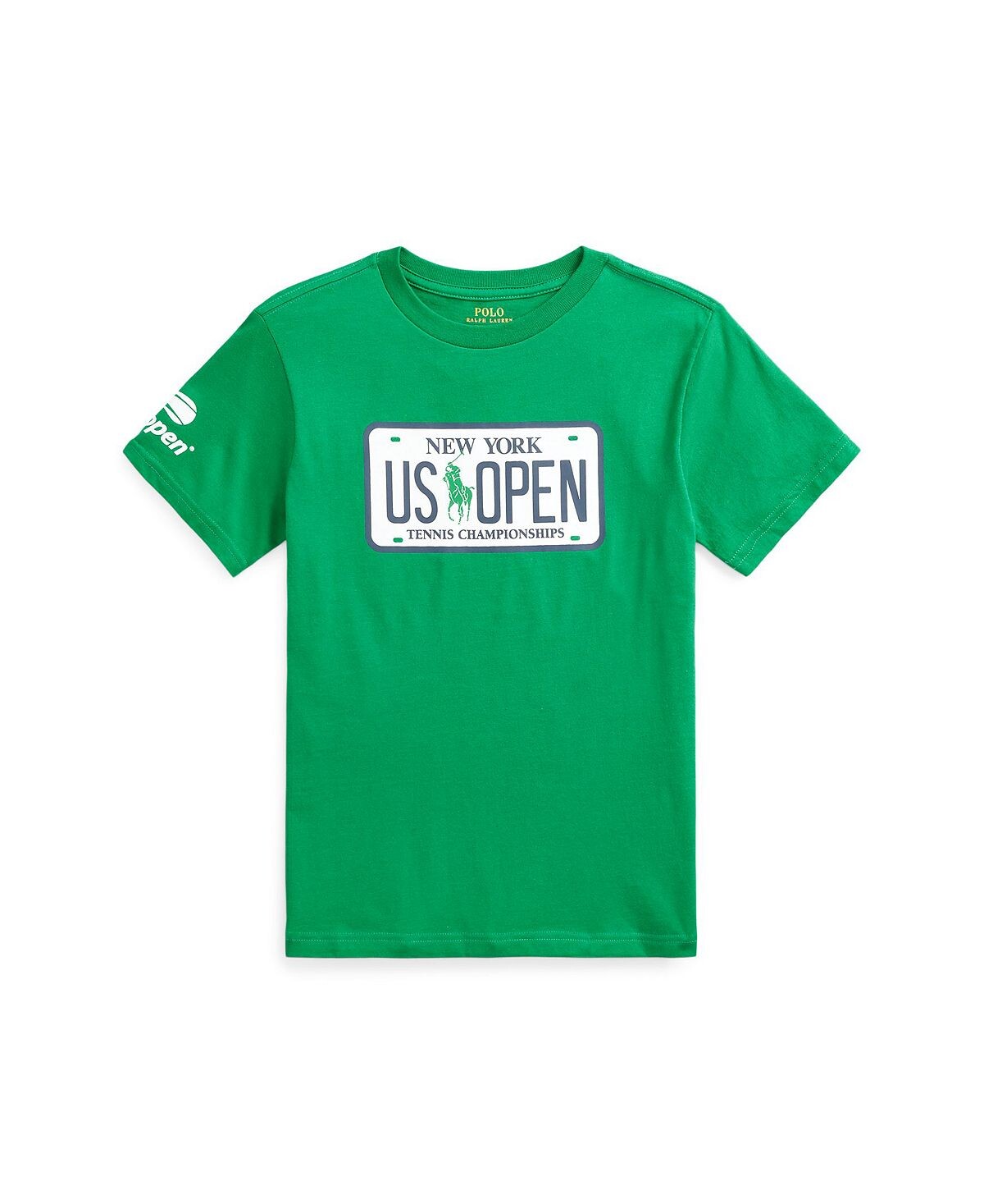 

Футболка из хлопкового джерси с рисунком Big Boys US Open Polo Ralph Lauren