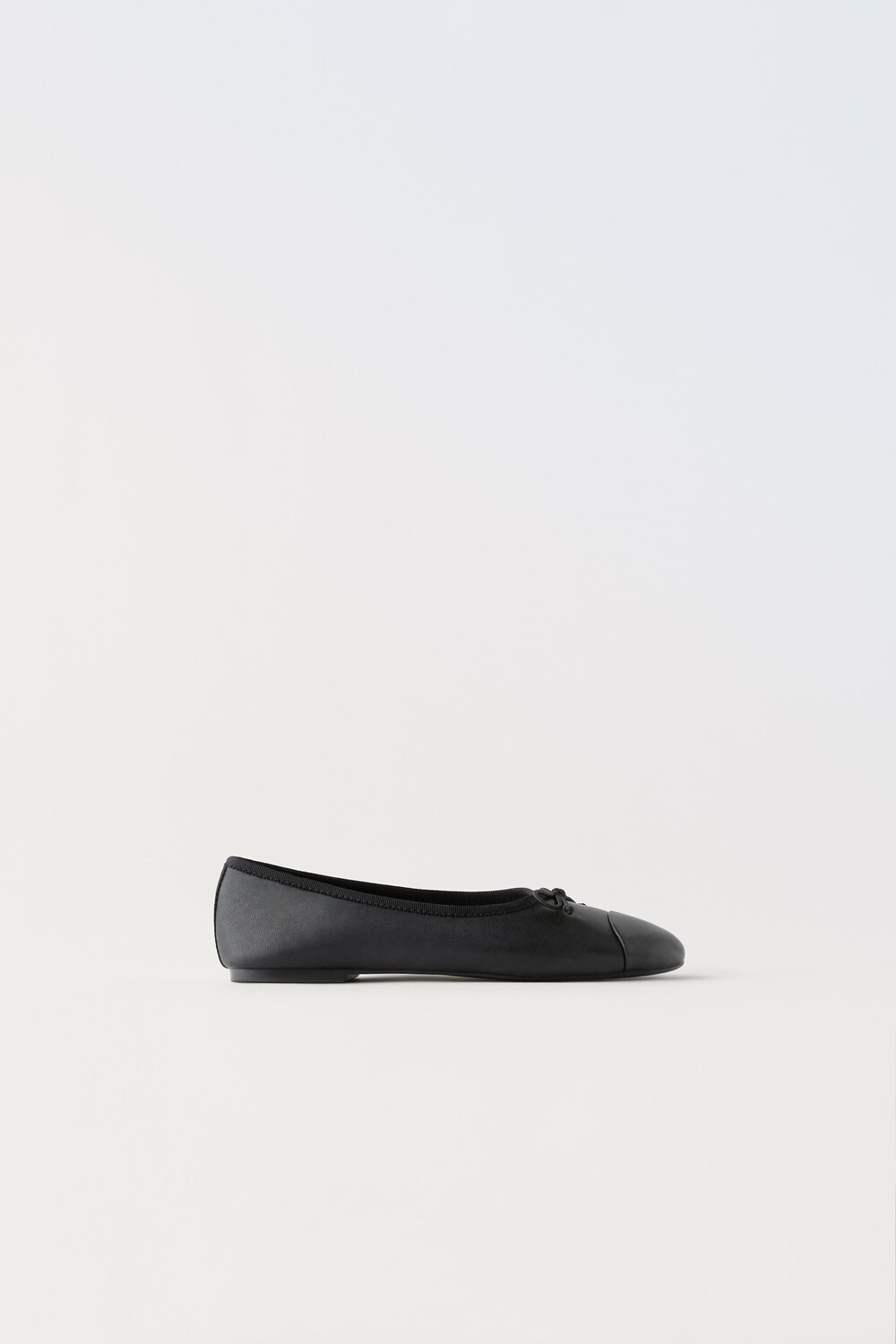 

Балетки с бантами Zara, черный