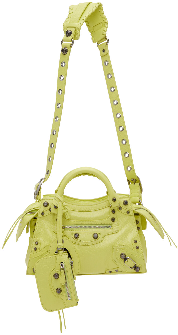 

Желтая сумка Neo Cagole размера XS Balenciaga