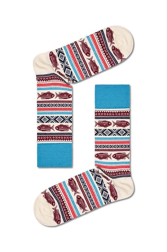 

Жаккардовые носки Happy Socks, мультиколор