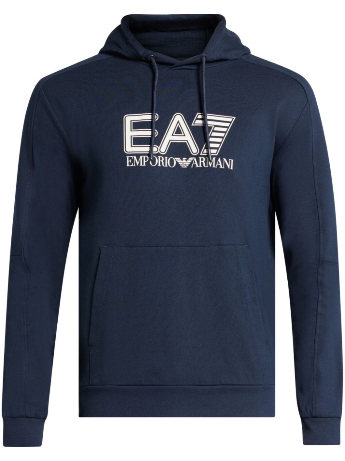 

Ea7 Emporio Armani хлопковая толстовка с логотипом, синий