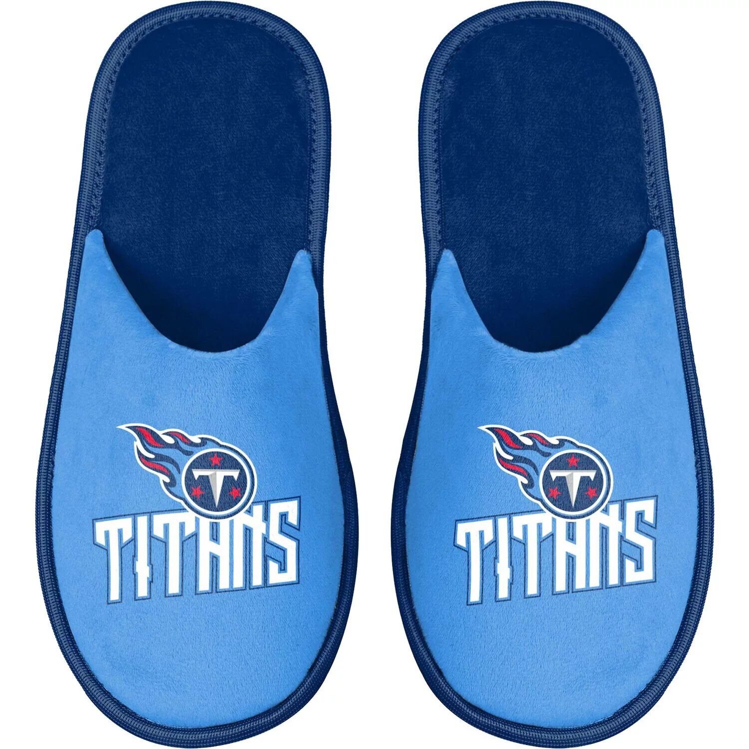 

Мужские шлепанцы FOCO Tennessee Titans Scuff