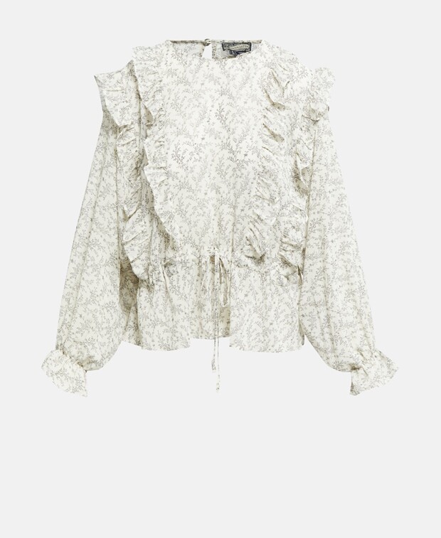 

Рубашка блузка Dreimaster, цвет Wool White