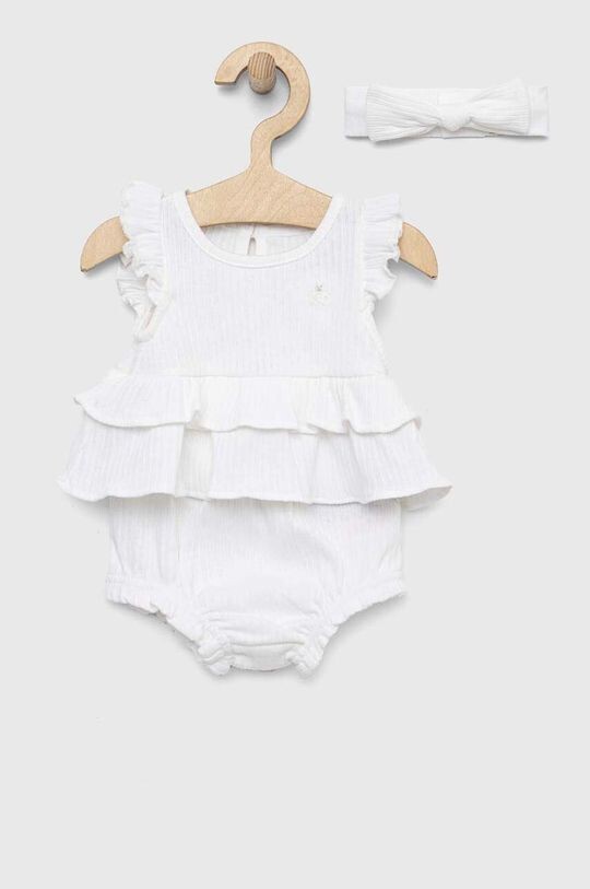 

Хлопковый детский комплект GAP, белый