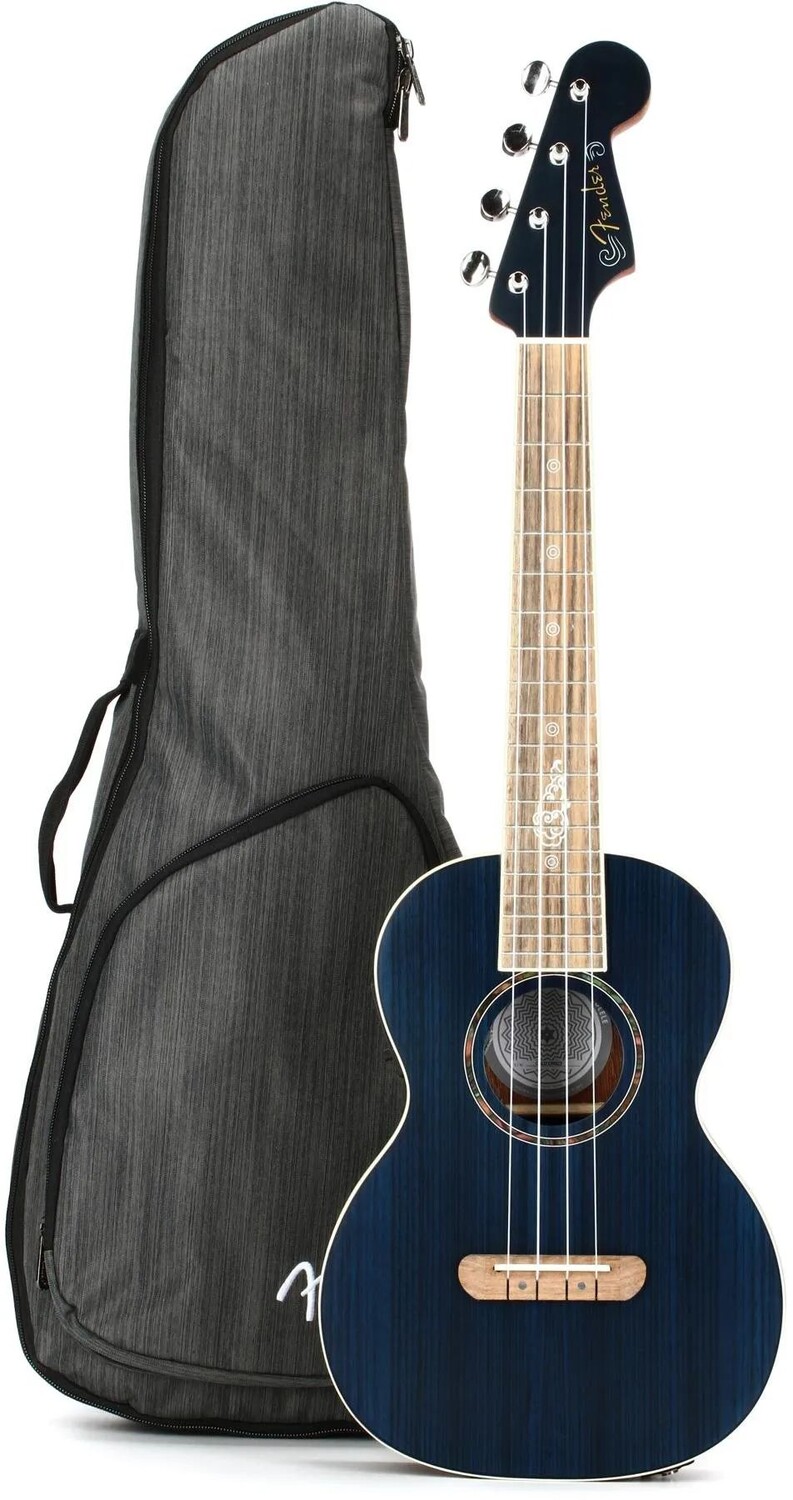 

Fender Dhani Harrison Uke — сапфировый синий