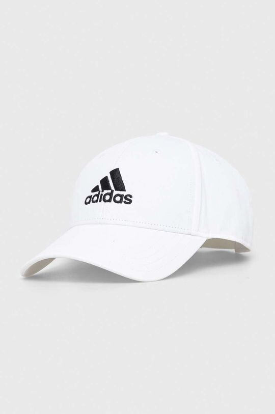 

Хлопковая бейсболка adidas, белый