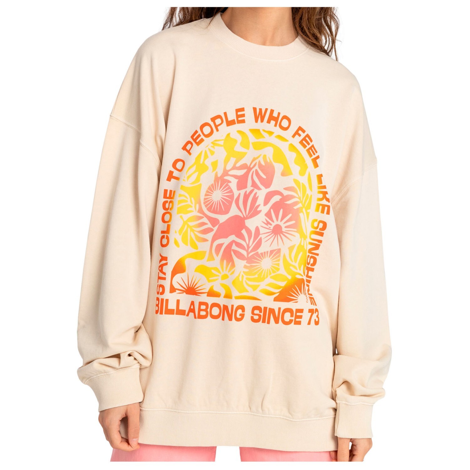 

Пуловер Billabong Women's Ride In L/S, цвет Whitecap