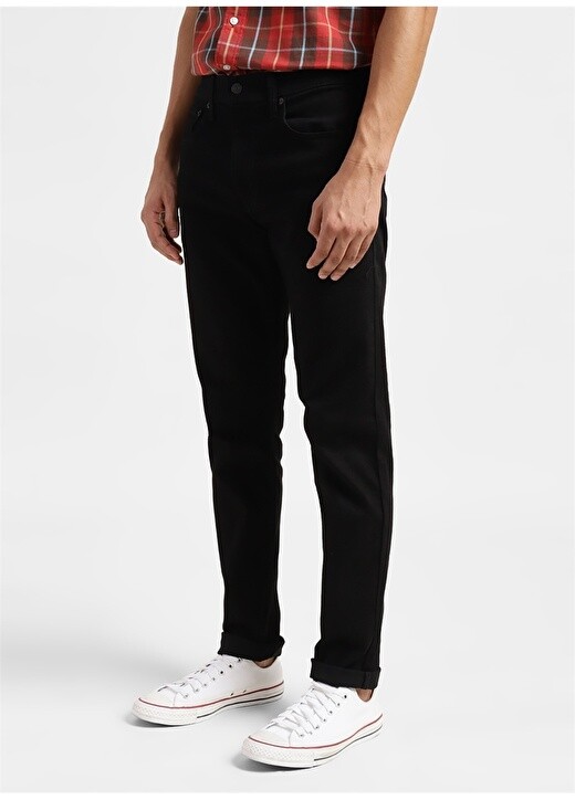 

Черные мужские джинсовые брюки узкого кроя с высокой талией Levis