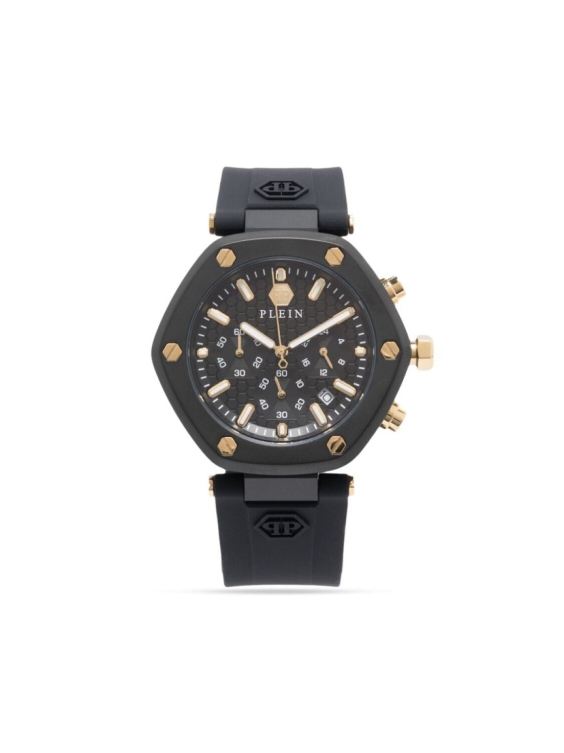 

Philipp Plein наручные часы Hexagon Chrono 42 мм, черный
