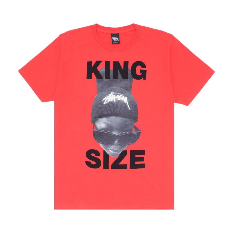 Футболка Stussy King 'Red', красный