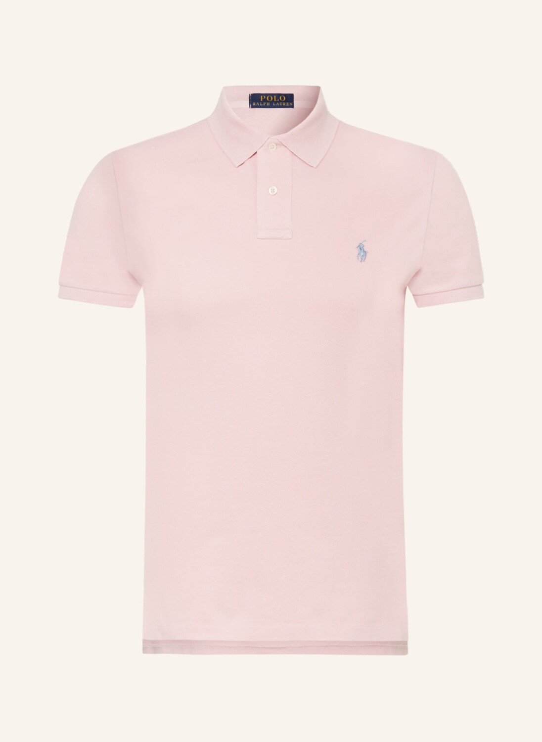 

Рубашка поло POLO RALPH LAUREN Piqué Slim Fit, роза
