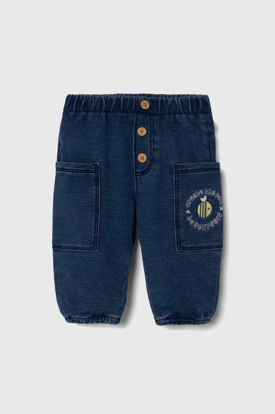 джинсы клеш united colors of benetton размер 40 голубой Джинсы для новорожденных United Colors of Benetton, синий